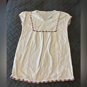 Crewcuts White swim coverup